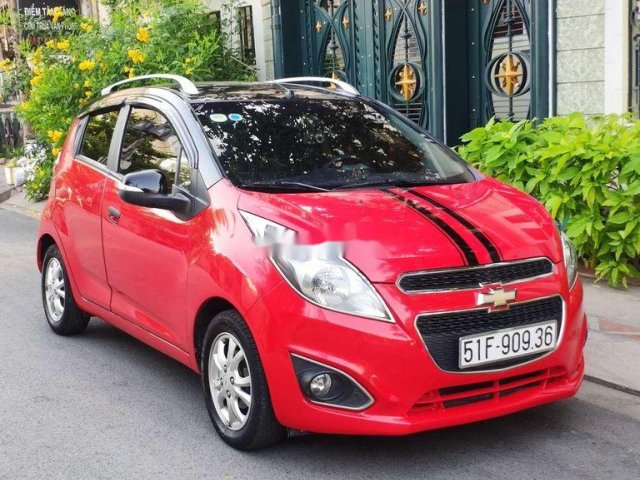 Cần bán Chevrolet Spark 2016, màu đỏ, giá 228tr0