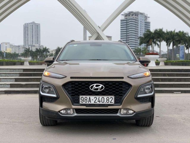 Bán xe Hyundai Kona sản xuất năm 2019, màu nâu0