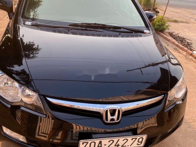 Cần bán Honda Civic đời 2008, màu đen, 350tr