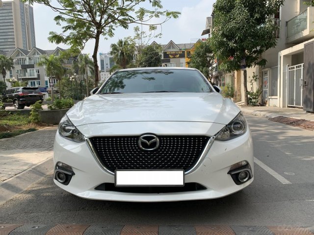 Mazda 3 sedan màu trắng 2016 mới về cực đẹp0