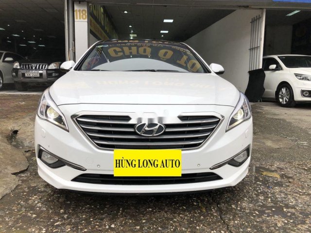 Bán ô tô Hyundai Sonata 2.0 AT đời 2016, màu trắng, nhập khẩu Hàn Quốc