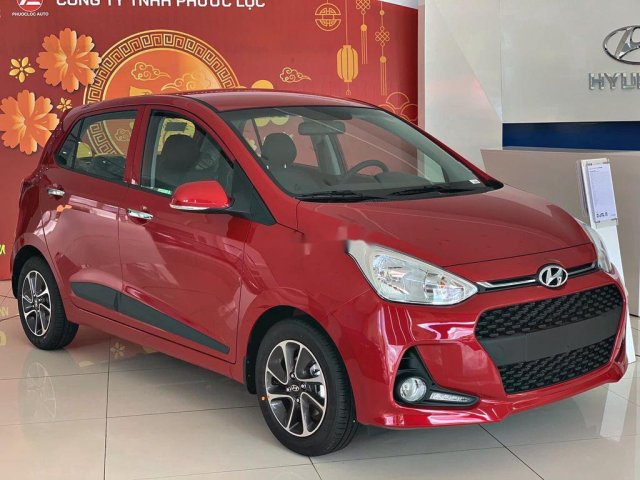 Hyundai Huế bán xe Hyundai Grand i10 sản xuất năm 2020, màu đỏ0