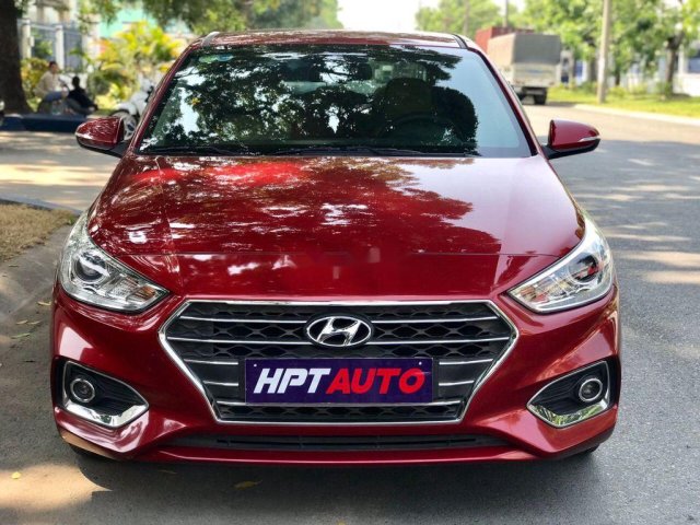 Cần bán Hyundai Accent 1.4 AT năm sản xuất 2019, màu đỏ đẹp như mới, giá chỉ 505 triệu0