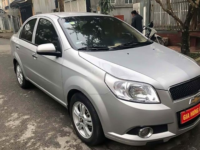 Bán Chevrolet Aveo LTZ 1.5 AT năm 2013, màu bạc số tự động0