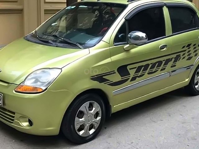 Bán Chevrolet Spark LT 0.8 MT đời 2009, màu xanh lam, số tự động0