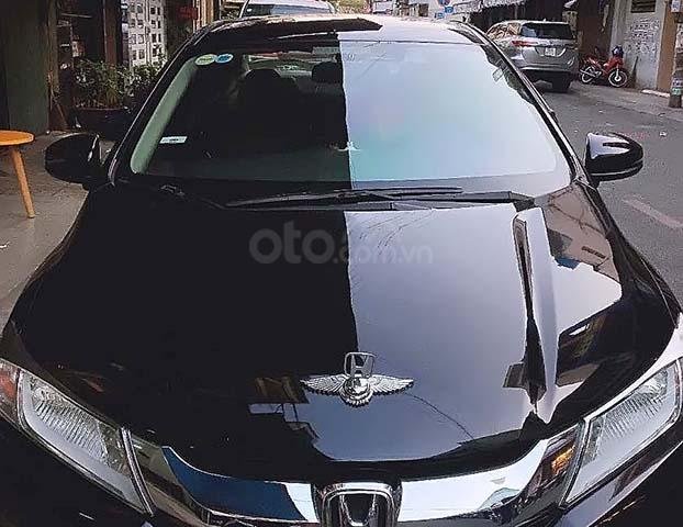 Cần bán lại xe Honda City năm 2014, màu đen số tự động