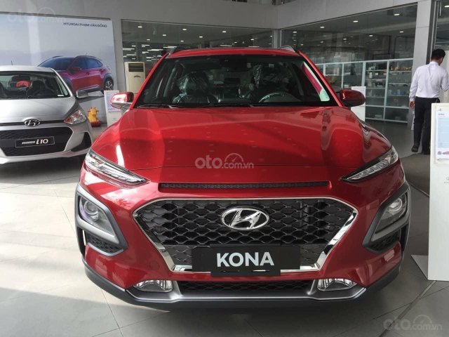 Bán xe Hyundai Kona 1.6 Turbo năm sản xuất 2020, màu đỏ, giá cạnh tranh