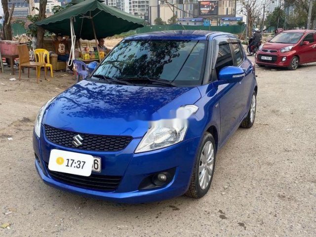 Bán Suzuki Swift năm sản xuất 2014, màu xanh lam, nhập khẩu, 370tr0