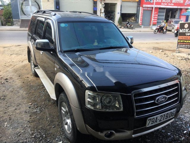 Bán ô tô Ford Everest sản xuất 2008, màu đen xe gia đình0