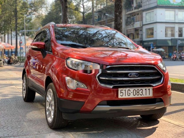 Bán Ford EcoSport đời 2018, màu đỏ giá cạnh tranh0