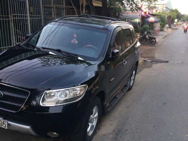 Bán Hyundai Santa Fe năm 2007, màu đen, nhập khẩu giá cạnh tranh