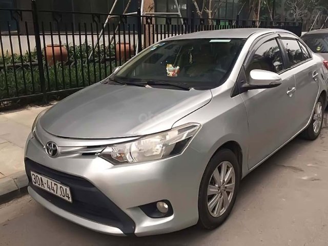 Bán Toyota Vios 1.5E 2014, màu bạc chính chủ, giá 365tr