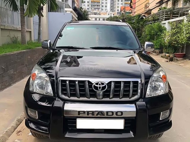 Bán Toyota Prado GX 2.7 AT 4x4 đời 2008, màu đen, nhập khẩu xe gia đình, giá tốt0