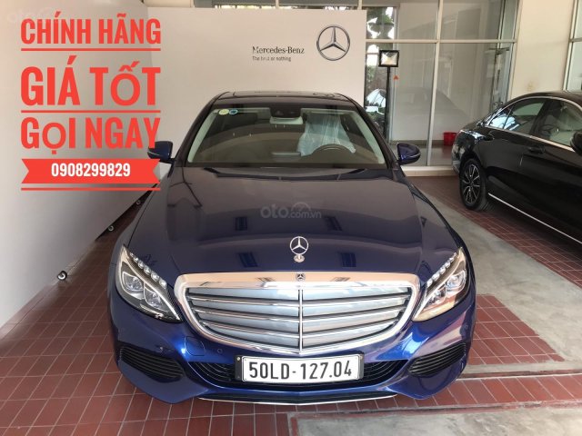 Chính hãng Mercedes C250 Exclusive đăng ký 5/2019 thanh lý tặng bảo hiểm giao xe ngay 09082998290