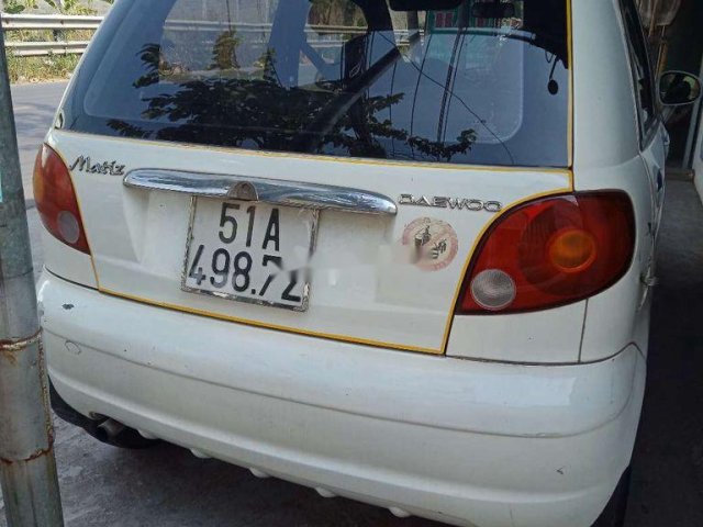 Bán Daewoo Matiz 2003, màu trắng, xe nhập xe gia đình, giá 110tr0