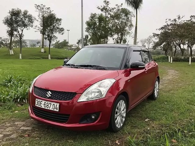 Bán xe Suzuki Swift 1.4 AT đời 2017, màu đỏ, giá 425tr