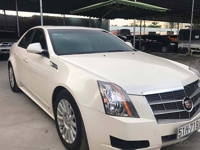 Cần bán xe Cadillac CTS 3.0 AT đời 2010, màu trắng, nhập khẩu nguyên chiếc  0