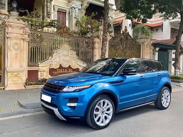 Bán xe LandRover Range Rover Evoque đời 2012, màu xanh lam, xe nhập số tự động