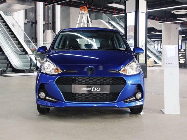 Bán Hyundai Grand i10 2020, màu xanh lam, giá cạnh tranh0