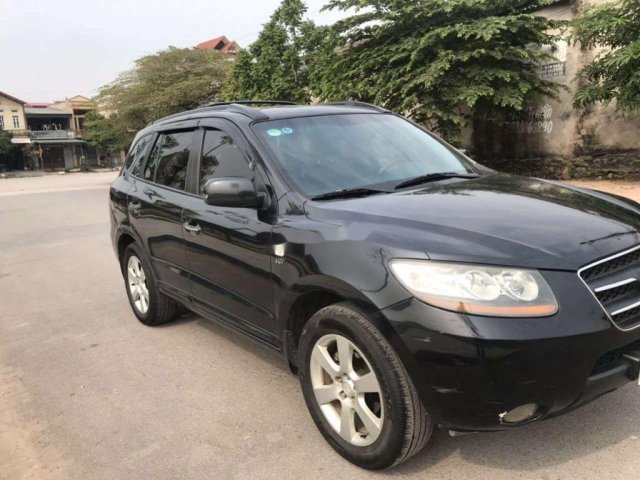 Bán Hyundai Santa Fe MLX đời 2007, màu đen, nhập khẩu Hàn Quốc, 438 triệu