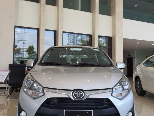 Bán Toyota Wigo 2020, màu bạc, giá tốt0