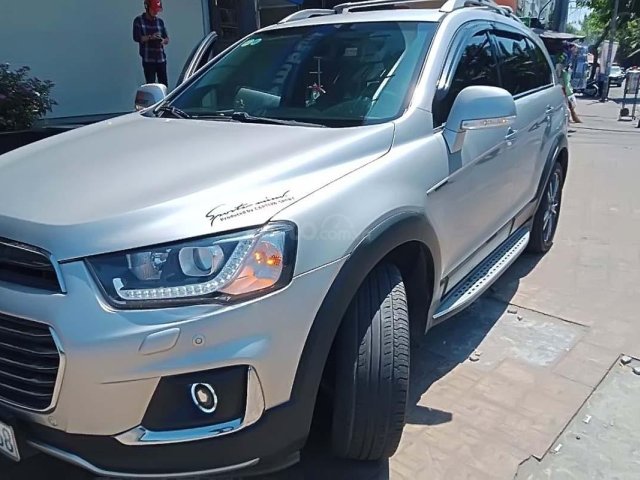 Cần bán gấp Chevrolet Captiva Revv LTZ 2.4 AT đời 2016, màu bạc, giá tốt0