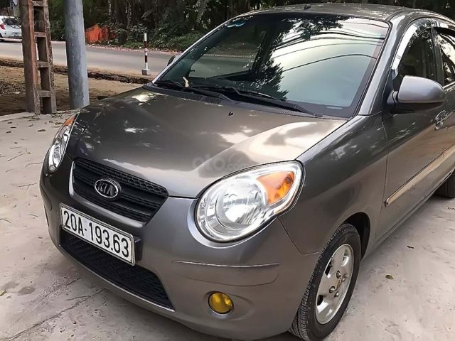 Bán Kia Morning LX 1.0 MT năm sản xuất 2008, màu xám, nhập khẩu