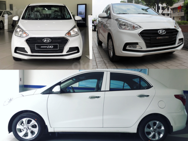 Hyundai Grand i10 - Hỗ trợ góp 0% trong 4 tháng đầu kèm theo nhiều gói phụ kiện hấp dẫn0