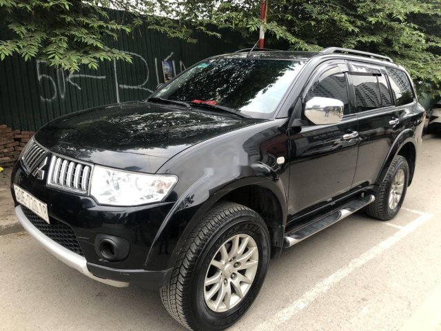 Bán Mitsubishi Pajero Sport AT 2014, màu đen, nhập khẩu chính chủ, 595tr