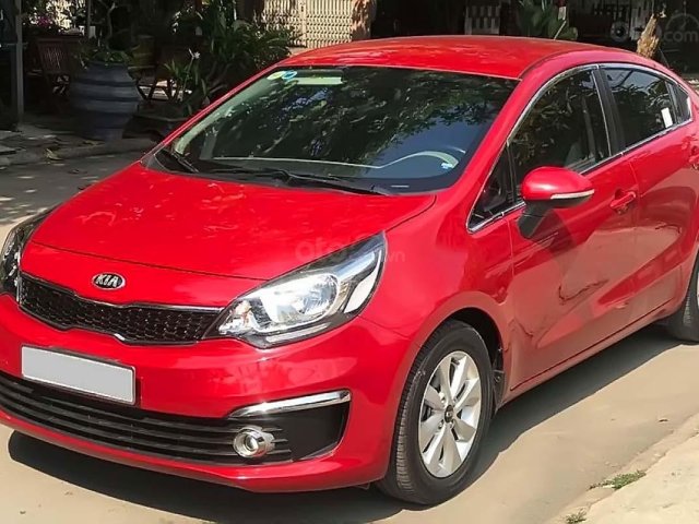 Cần bán Kia Rio 1.4 AT đời 2015, màu đỏ, xe nhập số tự động0