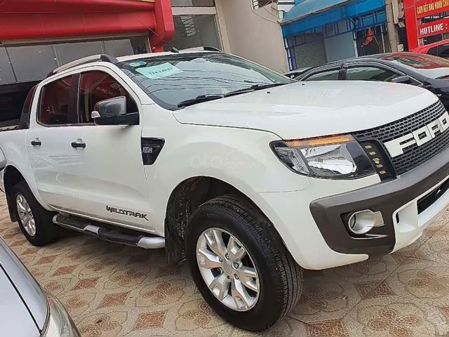 Bán Ford Ranger Wildtrak 2.2L 4x2 AT năm sản xuất 2013, màu trắng, nhập khẩu