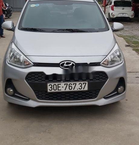 Bán Hyundai Grand i10 sản xuất năm 2017, màu bạc, xe nhập xe gia đình, 335tr