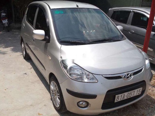 Bán Hyundai Grand i10 sản xuất năm 2008, màu bạc, nhập khẩu0