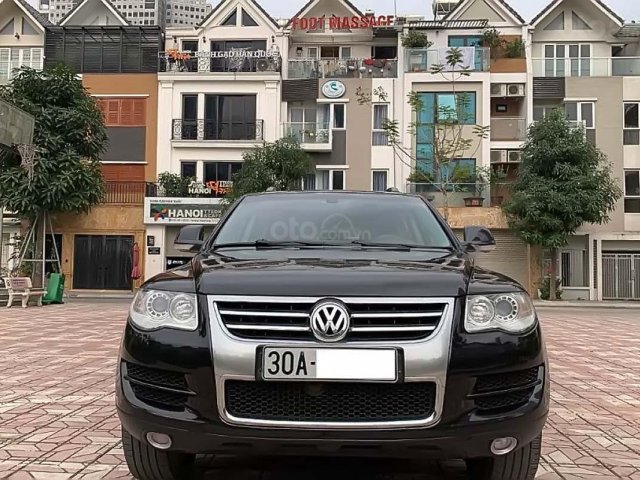 Cần bán lại xe Volkswagen Touareg sản xuất 2008, màu đen, nhập khẩu