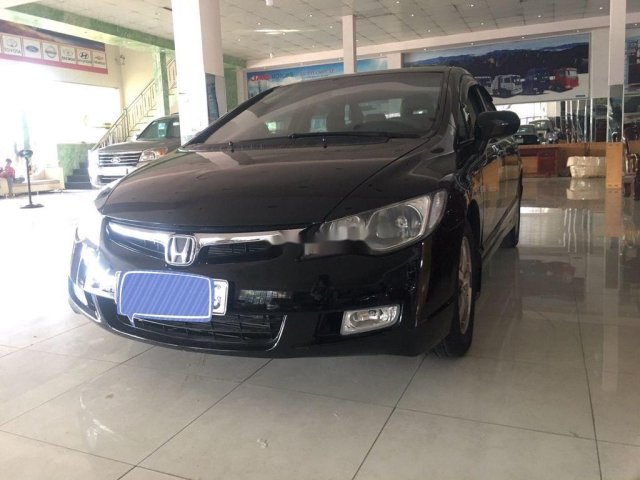 Bán Honda Civic 1.8 AT đời 2008, màu đen, giá chỉ 285 triệu