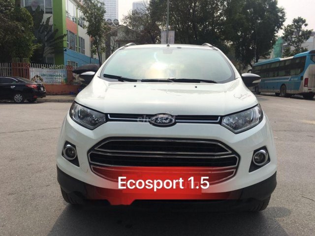 Cần bán lại xe Ford EcoSport 1.5 Titanium đời 2016, màu trắng