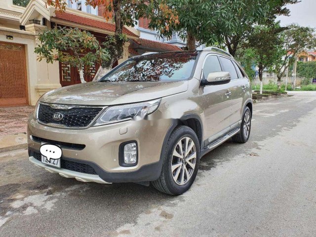 Bán Kia Sorento 2015, màu vàng chính chủ0