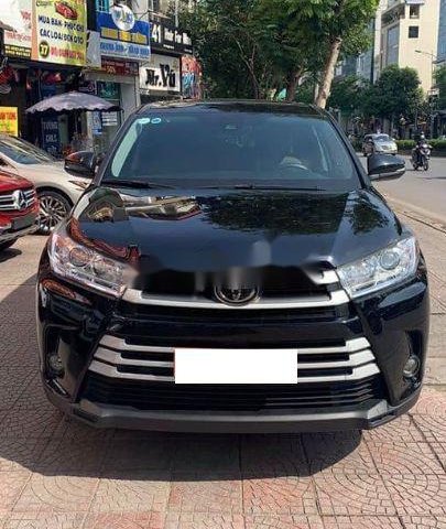 Cần bán Toyota Highlander đời 2017, màu đen, nhập khẩu như mới0