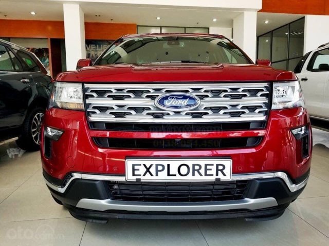 Bán Ford Explorer 2.3 Ecoboost 2020, đủ màu, nhập Mỹ, giảm 300tr tiền mặt, tặng full phụ kiện