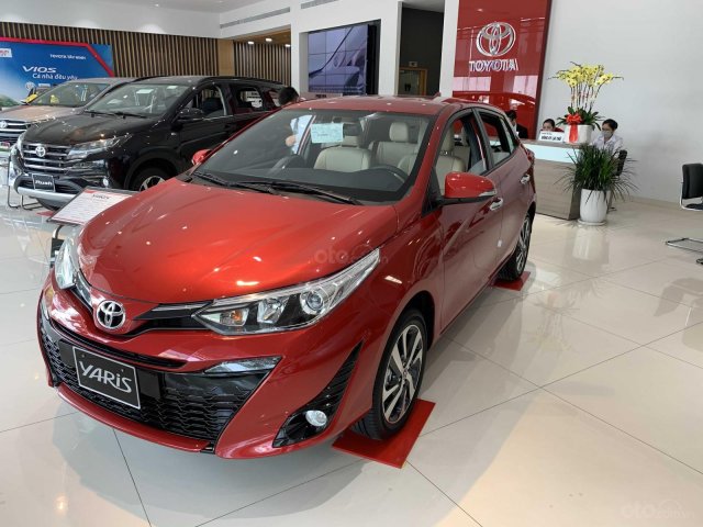 Bán Toyota Yaris đăng ký 2020, màu đỏ, xe nhập giá 650 triệu đồng, trả góp lãi suất thấp