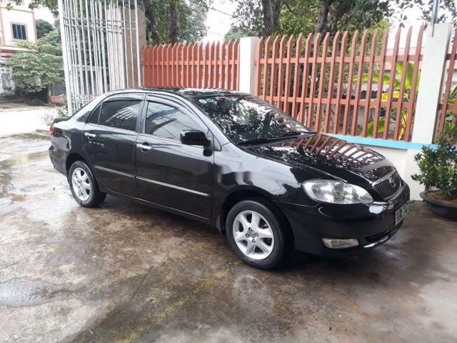 Cần bán xe Toyota Corolla Altis sản xuất 2008, màu đen, nhập khẩu, giá tốt0