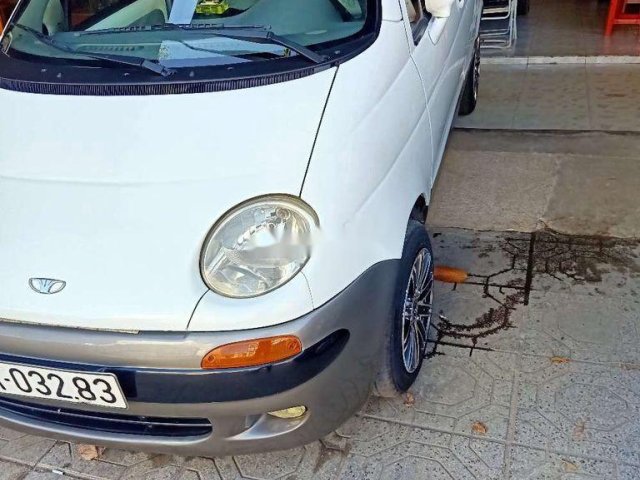 Xe Daewoo Matiz sản xuất năm 2000, màu trắng, xe nhập xe gia đình0