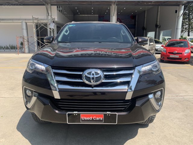 Fortuner G 2 cầu, số tự động, máy dầu, màu nâu, sx 2018, Odo 7.000km, xe nhập khẩu0