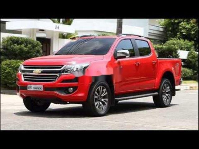 Bán ô tô Chevrolet Colorado đời 2017, màu đỏ còn mới