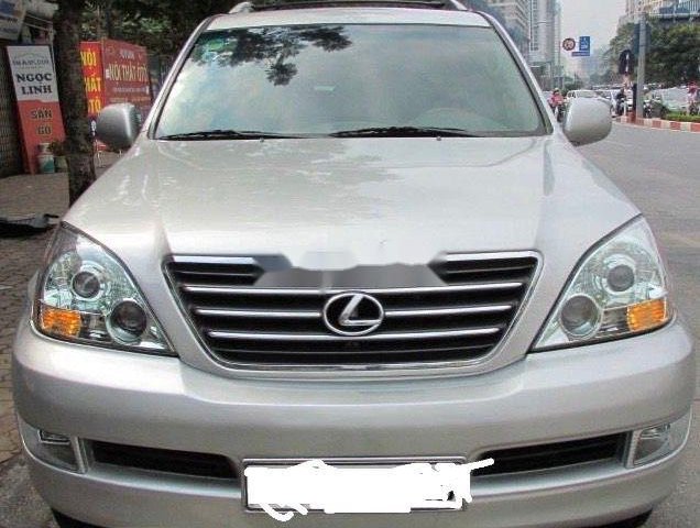 Cần bán lại xe Lexus GX đời 2005, màu bạc, nhập khẩu