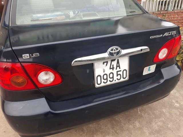 Bán xe Toyota Corolla Altis sản xuất năm 2002, màu đen0