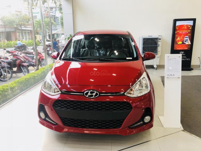 Cần bán Hyundai Grand i10 1.2 MT năm 2019, màu đỏ, giá chỉ 320 triệu0