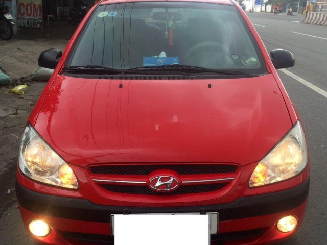 Bán ô tô Hyundai Getz 1.4AT sản xuất 2008, màu đỏ, nhập khẩu xe gia đình