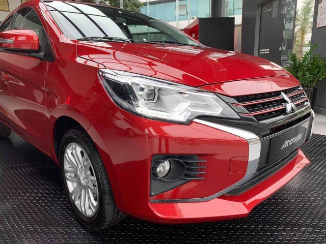 Mitsubishi Attrage 1.2CVT 2020 vừa ra mắt nhiều ưu đãi, hỗ trợ vay 80% lãi suất ưu đãi0