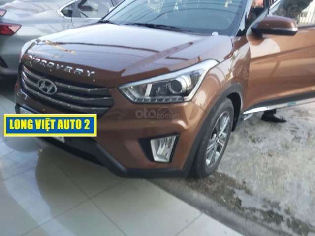 Cần bán Hyundai Creta 1.6 AT năm 2016, màu nâu, xe nhập số tự động, giá 620tr0